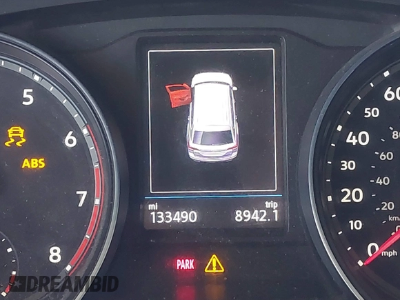 2018 Volkswagen Atlas SE with VIN 1V2CP2CA1JC600999, listed as a IAAI auction lot 42339421 with 133,490 mi miles and . Bid and sale history available at DreamBid. Image 16.