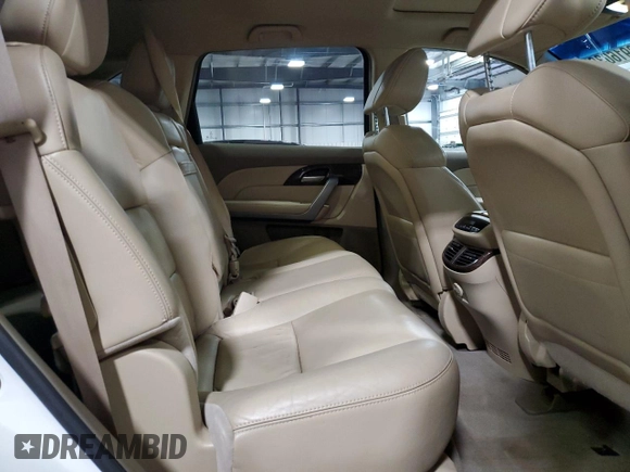 2010 Acura MDX with VIN 2HNYD2H23AH505336, listed as a Copart auction lot 89160365 with 193,112 mi miles and Salvage title. Bid and sale history available at DreamBid. Image 11.