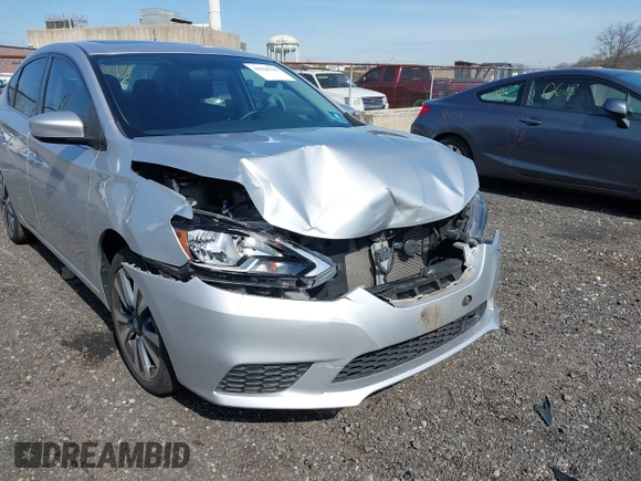 2019 Nissan Sentra SV with VIN 3N1AB7AP6KY381447, listed as a IAAI auction lot 41920765 with 22,076 mi miles and . Bid and sale history available at DreamBid. Image 6.