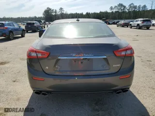 2017 Maserati Ghibli S with VIN ZAM57RSA7H1205182, listed as a Copart auction lot 46237335 with 74,119 mi miles and Salvage Title. Bid and sale history available at carsss.com. Image 6.