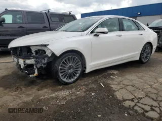 2014 Lincoln MKZ with VIN 3LN6L2JK9ER802532, listed as a Copart auction lot 58978575 with 125,243 mi miles and Clean title. Bid and sale history available at DreamBid. Image 1.