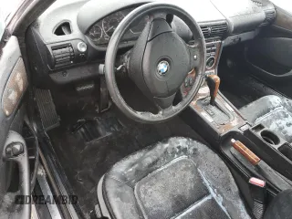 2000 BMW Z3 2.8L with VIN 4USCH3348YLF71037, listed as a Copart auction lot 74250604 with 0 mi miles and Non Repairable. Bid and sale history available at carsss.com. Image 8.