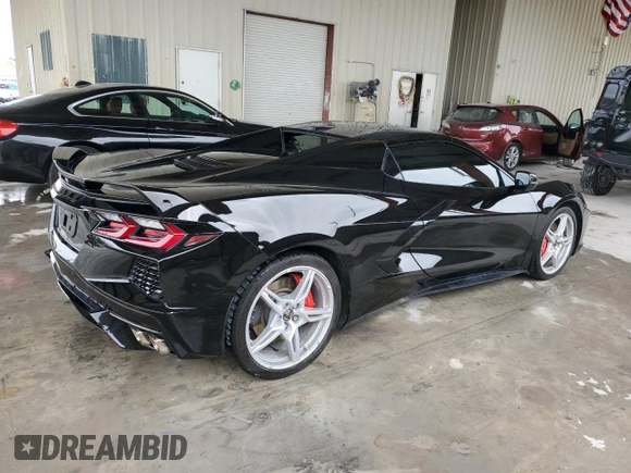 2021 Chevrolet Corvette 2LT with VIN 1G1YB3D44M5105931, listed as a Copart auction lot 42047874 with 18,025 mi miles. Bid and sale history available at carsss.com. Image 3.