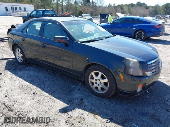 2005 Cadillac CTS with VIN 1G6DP567150204346, listed as a IAAI auction lot 41643967 with 214,221 mi miles. Bid and sale history available at carsss.com. Image 1.