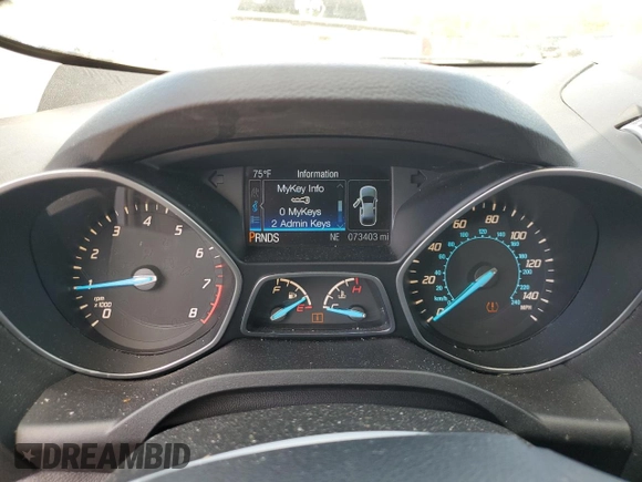2014 Ford Escape SE with VIN 1FMCU0GX4EUC57002, listed as a Copart auction lot 47789585 with 73,403 mi miles and Clean Title. Bid and sale history available at carsss.com. Image 9.
