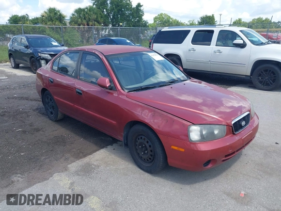 2002 Hyundai Elantra GLS z VIN KMHDN45D22U338304, wystawiony jako IAAI lot #42479874 z przebiegiem 174 441 mil mil oraz . Historia ofert i sprzedaży dostępna na DreamBid. Obrazek 1.