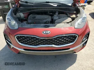 2020 Kia Sportage EX with VIN KNDPNCAC5L7708606, listed as a Copart auction lot 56987605 with 99,018 mi miles and Salvage title. Bid and sale history available at DreamBid. Image 12.