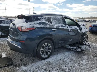 2017 Nissan Murano SL with VIN 5N1AZ2MHXHN117469, listed as a Copart auction lot 45397545 with 123,792 mi miles and Salvage title. Bid and sale history available at DreamBid. Image 3.
