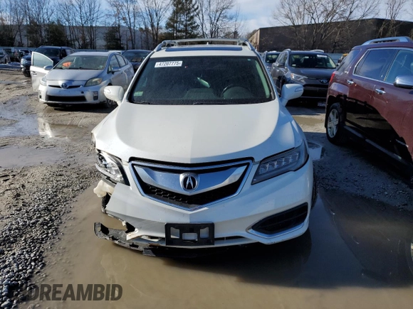 2018 Acura RDX w/Technology Pkg with VIN 5J8TB4H53JL009727, listed as a Copart auction lot 47207775 with 0 mi miles and Salvage Title. Bid and sale history available at carsss.com. Image 5.