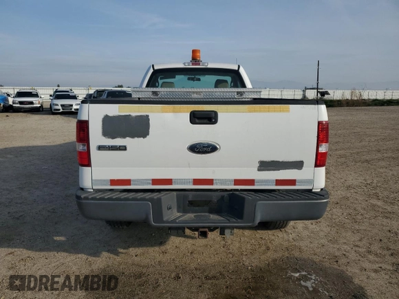 2008 Ford F-150 XL with VIN 1FTRF14W48KE32889, listed as a Copart auction lot 76073444 with 119,860 mi miles and Clean Title. Bid and sale history available at carsss.com. Image 6.