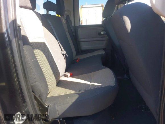 2011 Ram 1500 Sport with VIN 1D7RV1GT9BS652272, listed as a IAAI auction lot 41999820 with 141,109 mi miles. Bid and sale history available at carsss.com. Image 8.