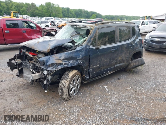 2023 Jeep Renegade Limited with VIN ZACNJDD14PPP38057, listed as a IAAI auction lot 42367959 with 17,546 mi miles and . Bid and sale history available at DreamBid. Image 17.