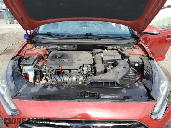 2018 Hyundai Sonata Sport with VIN 5NPE34AF2JH601518, listed as a Copart auction lot 54181315 with 41,210 mi miles and Salvage Title. Bid and sale history available at carsss.com. Image 11.