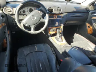 2005 Mercedes-Benz CLK 55 AMG with VIN WDBTJ76H15F161721, listed as a Copart auction lot 79685524 with 200,223 mi miles and Salvage Title. Bid and sale history available at DreamBid. Image 8.
