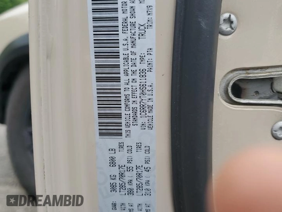 2017 Ram 1500 Rebel z VIN 1C6RR7YT0HS611836, wystawiony jako Copart lot #56943955 z przebiegiem 55 548 mil mil oraz Szkoda całkowita • Salvage title. Historia ofert i sprzedaży dostępna na DreamBid. Obrazek 12.