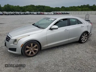 2013 Cadillac ATS with VIN 1G6AA5RA8D0111785, listed as a Copart auction lot 55612915 with 139,947 mi miles and Salvage title. Bid and sale history available at DreamBid. Image 1.