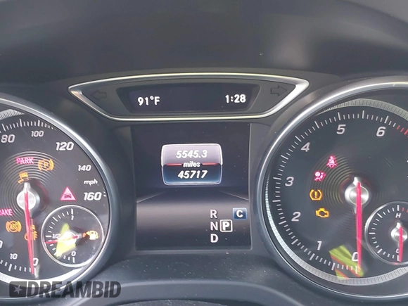 2019 Mercedes-Benz CLA 250 with VIN WDDSJ4GB0KN724948, listed as a IAAI auction lot 40629400 with 45,717 mi miles and . Bid and sale history available at DreamBid. Image 7.