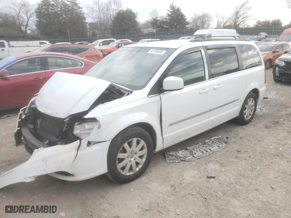 2014 Chrysler Town & Country Touring with VIN 2C4RC1BG9ER443971, listed as a Copart auction lot 43790095 with 247,429 mi miles and Salvage Title. Bid and sale history available at carsss.com. Image 1.