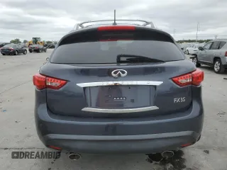 2010 Infiniti FX with VIN JN8AS1MU4AM800865, listed as a Copart auction lot 77106093 with Not Provided miles and Salvage Title. Bid and sale history available at carsss.com. Image 6.