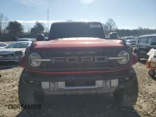 2024 Ford Bronco Raptor с VIN 1FMEE0RR2RLA01327, выставлен на аукционе Copart как лот 43595095 с пробегом 10 235 миль миль и Чистый • Clean title. История ставок и продаж доступна на DreamBid. Изображение 5.