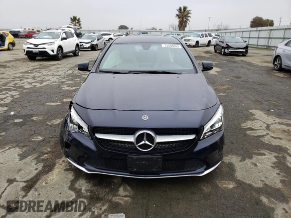 2018 Mercedes-Benz CLA with VIN WDDSJ4EB6JN591940, listed as a Copart auction lot 70586062 with 15,046 mi miles. Bid and sale history available at carsss.com. Image 5.