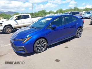 2022 Toyota Corolla SE with VIN JTDS4MCE4NJ099869, listed as a IAAI auction lot 41848244 with 24,357 mi miles and . Bid and sale history available at DreamBid. Image 18.