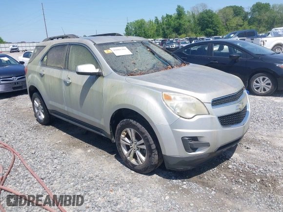 2012 Chevrolet Equinox LT w/1LT with VIN 2GNALDEK2C6207828, listed as a IAAI auction lot 42001301 with 205,959 mi miles. Bid and sale history available at carsss.com. Image 1.