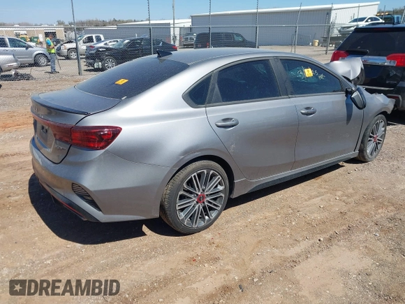 2023 Kia Forte GT with VIN 3KPF44AC7PE545547, listed as a IAAI auction lot 41498936 with 34,203 mi miles and . Bid and sale history available at carsss.com. Image 4.