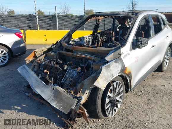 2020 Ford Escape SE Sport Hybrid with VIN 1FMCU0BZ9LUC42551, listed as a IAAI auction lot 40038986 with Not Provided miles and . Bid and sale history available at carsss.com. Image 11.