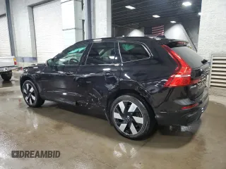 2024 Volvo XC60 Recharge Plug-In Hybrid Plus Dark Theme with VIN YV4H60DL1R1834790, listed as a Copart auction lot 82567094 with 7,835 mi miles and Salvage Title. Bid and sale history available at carsss.com. Image 2.
