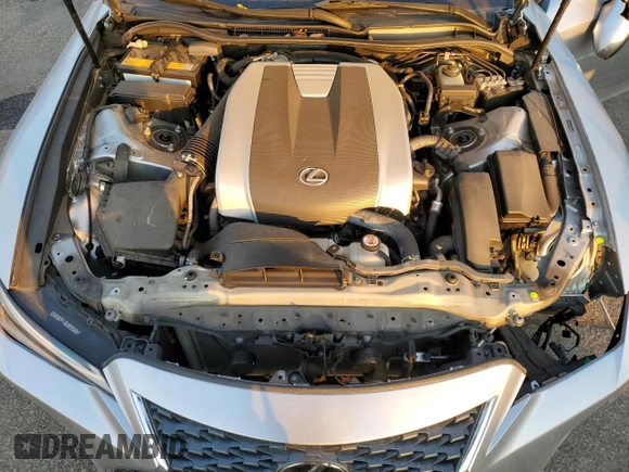 2021 Lexus IS with VIN JTHC81F24M5043624, listed as a Copart auction lot 89098095 with 23,371 mi miles and Salvage Title. Bid and sale history available at carsss.com. Image 11.