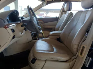 2001 Mercedes-Benz S-Class with VIN WDBNG70J81A180714, listed as a Copart auction lot 46753165 with 194,528 mi miles and Clean Title. Bid and sale history available at carsss.com. Image 7.