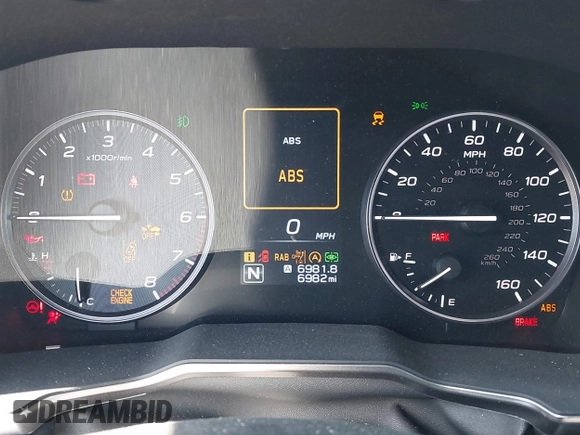 2024 Subaru Outback Limited XT z VIN 4S4BTGND8R3213645, wystawiony jako IAAI lot #41974558 z przebiegiem 6 982 mil mil oraz . Historia ofert i sprzedaży dostępna na DreamBid. Obrazek 7.