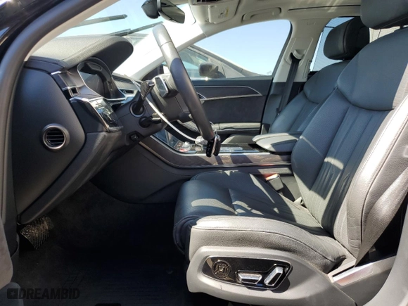 2019 Audi A8 L with VIN WAU8DAF88KN011860, listed as a Copart auction lot 48311395 with 45,606 mi miles and Salvage Title. Bid and sale history available at carsss.com. Image 7.