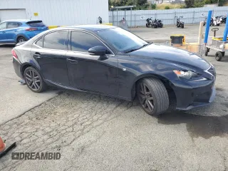 2014 Lexus IS 250 with VIN JTHBF1D22E5018176, listed as a Copart auction lot 54751925 with 114,490 mi miles and Salvage title. Bid and sale history available at DreamBid. Image 4.