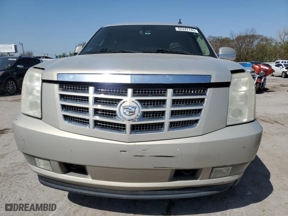 2009 Cadillac Escalade with VIN 1GYFK23299R200701, listed as a Copart auction lot 52242745 with 248,942 mi miles and Salvage Title. Bid and sale history available at carsss.com. Image 5.