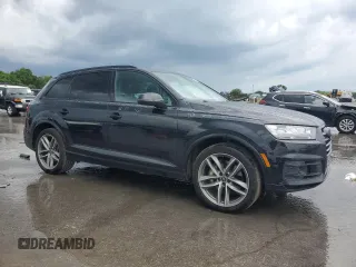 2017 Audi Q7 Prestige with VIN WA1VAAF71HD040809, listed as a Copart auction lot 59728235 with 109,168 mi miles and Salvage title. Bid and sale history available at DreamBid. Image 4.
