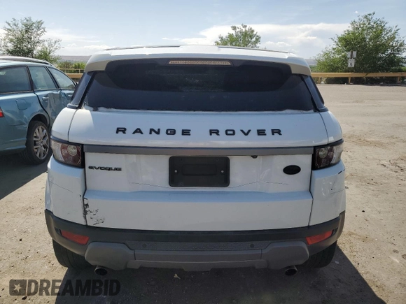 2012 Land Rover Range Rover Evoque Pure Premium with VIN SALVR2BG8CH655572, listed as a Copart auction lot 57293195 with 120,900 mi miles and Salvage title. Bid and sale history available at DreamBid. Image 6.