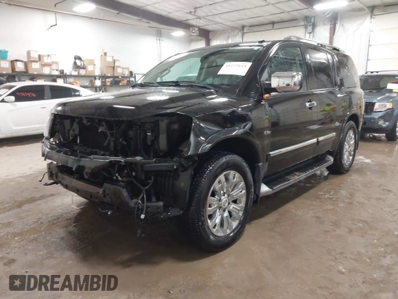 2015 Nissan Armada Platinum z VIN 5N1BA0NE9FN614577, wystawiony jako IAAI lot #41537644 z przebiegiem 89 109 mil mil oraz . Historia ofert i sprzedaży dostępna na DreamBid. Obrazek 2.