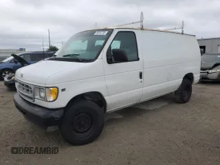 2002 Ford Econoline Cargo with VIN 1FTNE24L82HB20009, listed as a Copart auction lot 88262735 with 150,607 mi miles and Clean Title. Bid and sale history available at DreamBid. Image 1.