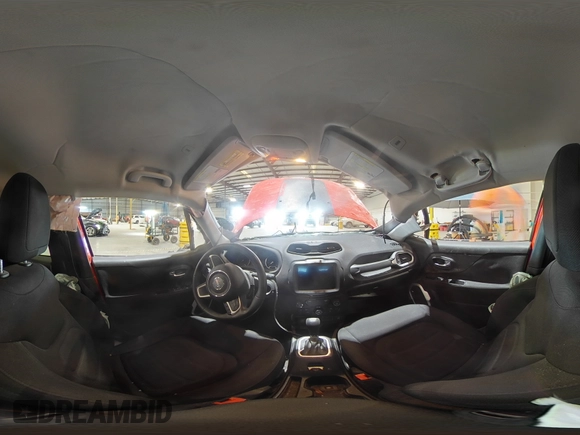 2018 Jeep Renegade Latitude with VIN ZACCJABB8JPG93233, listed as a Copart auction lot 58553795 with Not provided miles and Non repairable. Bid and sale history available at DreamBid. Image 15.