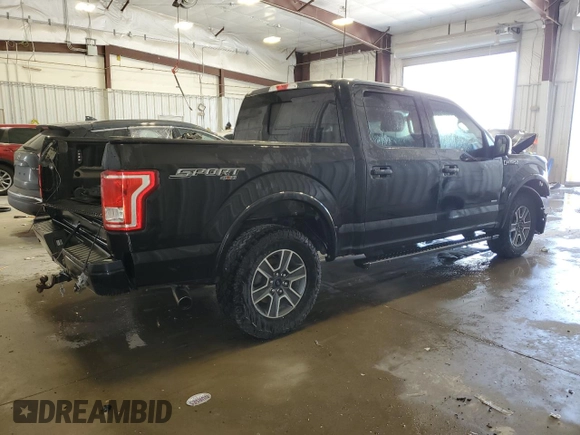 2015 Ford F-150 XLT с VIN 1FTEW1EP3FKF13627, выставлен на аукционе Copart как лот 57161815 с пробегом 151 758 миль миль и На запчасти • Non repairable. История ставок и продаж доступна на DreamBid. Изображение 3.