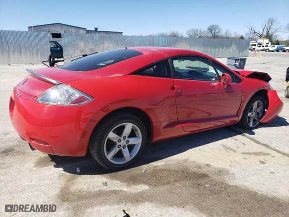 2006 Mitsubishi Eclipse GT with VIN 4A3AK34T96E005775, listed as a Copart auction lot 50554205 with 205,098 mi miles and Salvage Title. Bid and sale history available at carsss.com. Image 3.