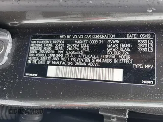 2020 Volvo XC60 Momentum with VIN YV4102RK1L1417904, listed as a Copart auction lot 43446415 with 140,689 mi miles and Salvage title. Bid and sale history available at DreamBid. Image 13.