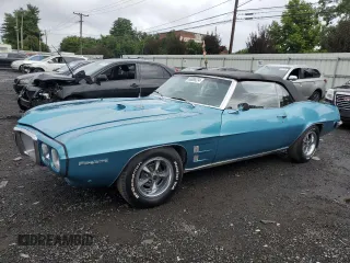 1969 Pontiac Firebird z VIN 223679U102161, wystawiony jako Copart lot #66685234 z przebiegiem 73 786 mil mil oraz Szkody całkowita. Historia ofert i sprzedaży dostępna na DreamBid. Obrazek 1.