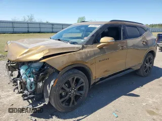 2019 Chevrolet Blazer RS z VIN 3GNKBJRS3KS680296, wystawiony jako Copart lot #49116025 z przebiegiem 55 008 mil mil oraz Szkoda całkowita • Salvage title. Historia ofert i sprzedaży dostępna na DreamBid. Obrazek 1.