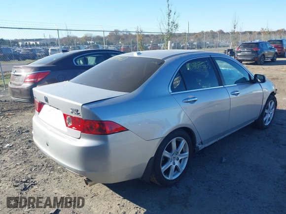 2005 Acura TSX with VIN JH4CL96955C005049, listed as a IAAI auction lot 40809563 with 140,000 mi miles and . Bid and sale history available at DreamBid. Image 4.