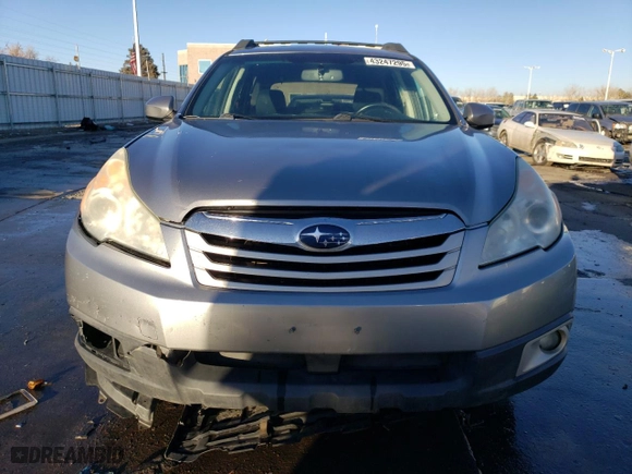 2011 Subaru Outback 2.5i Prem AWP/HK Aud with VIN 4S4BRBFC5B3344075, listed as a Copart auction lot 43247295 with 116,392 mi miles and Salvage Title. Bid and sale history available at carsss.com. Image 5.