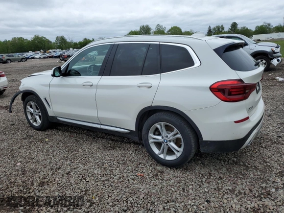 2020 BMW X3 xDrive30i z VIN 5UXTY5C05LLT32175, wystawiony jako Copart lot #57466715 z przebiegiem 49 575 mil mil oraz Szkoda całkowita • Salvage title. Historia ofert i sprzedaży dostępna na DreamBid. Obrazek 2.