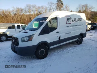 2015 Ford Transit Cargo with VIN 1FTNE2CM0FKA07609, listed as a Copart auction lot 42463335 with 272,866 mi miles and Clean Title. Bid and sale history available at carsss.com. Image 1.